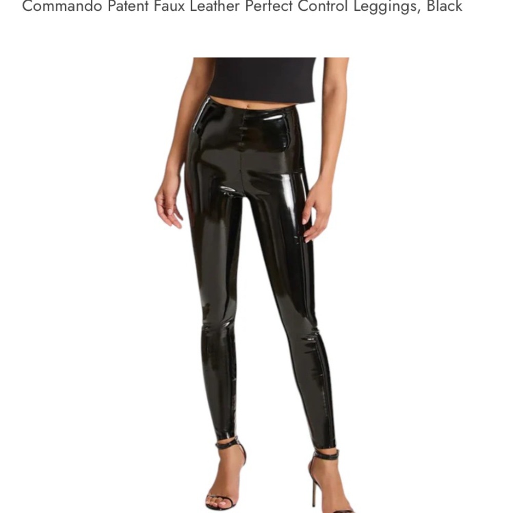 Commando Patent Faux Leather Perfect Control Leggings